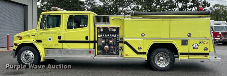 image for item OK9788 1993 Freightliner FL80  fire truck