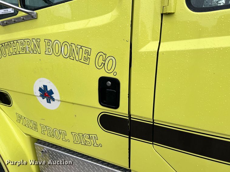 image for item OK9788 1993 Freightliner FL80  fire truck