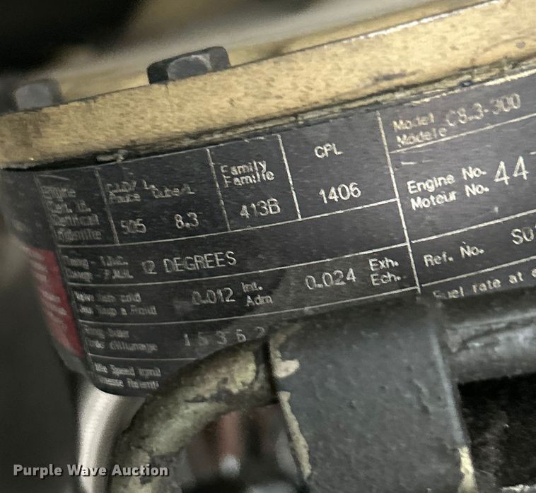 image for item OK9788 1993 Freightliner FL80  fire truck