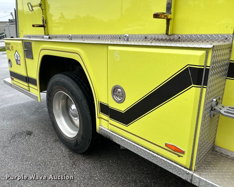 image for item OK9788 1993 Freightliner FL80  fire truck