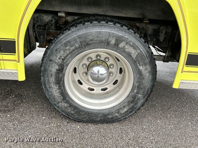 image for item OK9788 1993 Freightliner FL80  fire truck