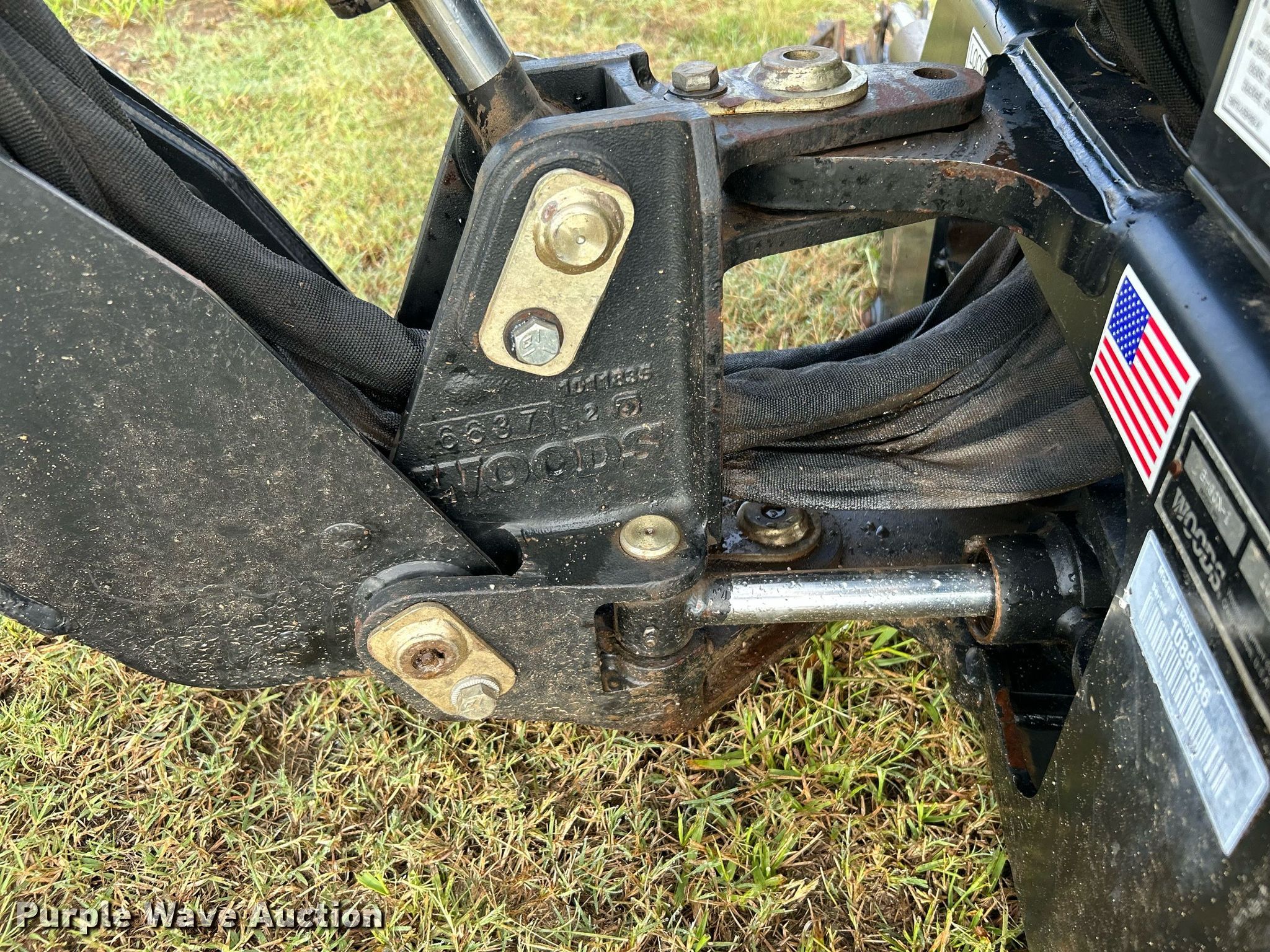 Woods BH80X1 backhoe attachment in Drumright, OK Item DI7983 for