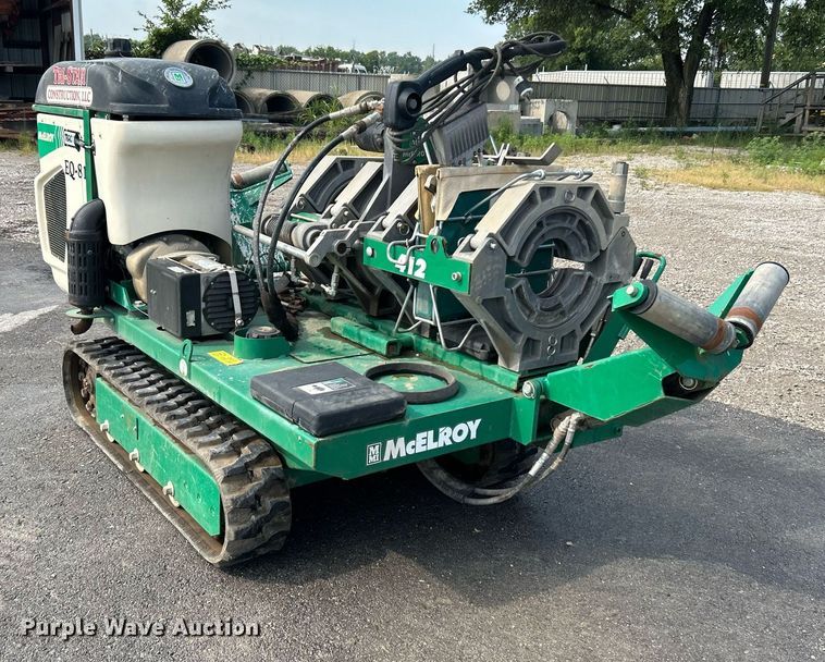 image for item DI7964 2014 McElroy TracStar PitBull 412  pipe fusion machine