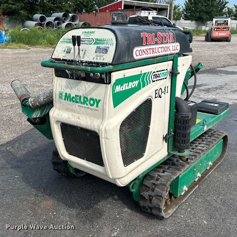 image for item DI7964 2014 McElroy TracStar PitBull 412  pipe fusion machine