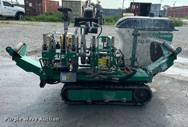 image for item DI7964 2014 McElroy TracStar PitBull 412  pipe fusion machine