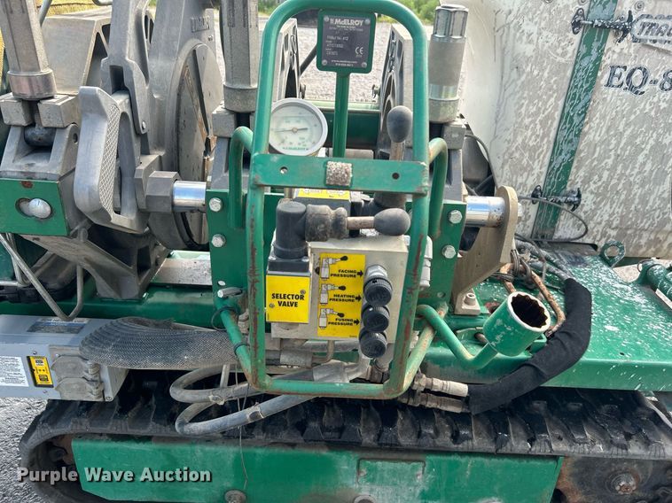 image for item DI7964 2014 McElroy TracStar PitBull 412  pipe fusion machine