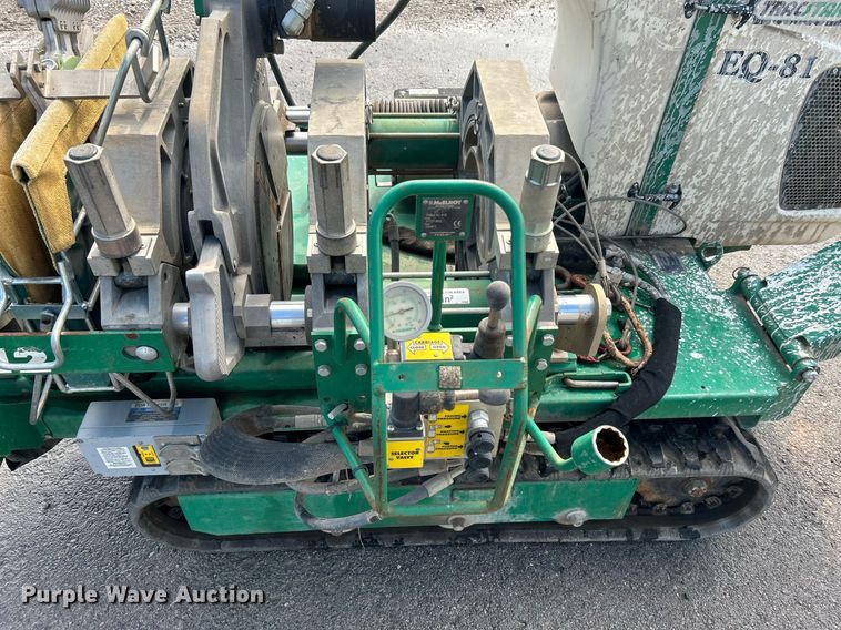 image for item DI7964 2014 McElroy TracStar PitBull 412  pipe fusion machine