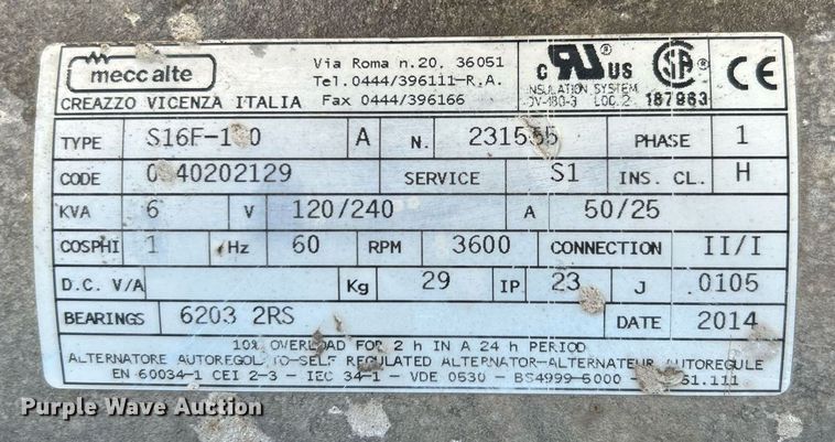 image for item DI7964 2014 McElroy TracStar PitBull 412  pipe fusion machine