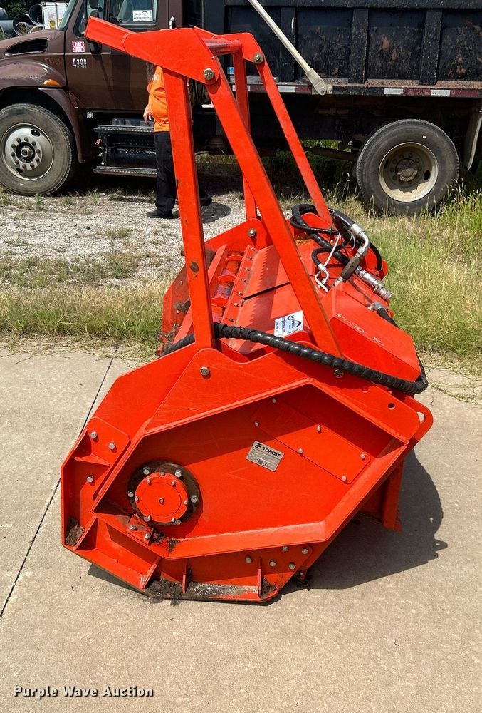 image for item DI7967 2021 TopCat SSFM81  skid steer mulcher