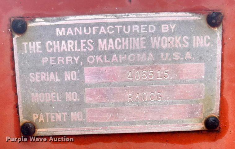 image for item DI7973 1979 Ditch Witch R40CG  trencher