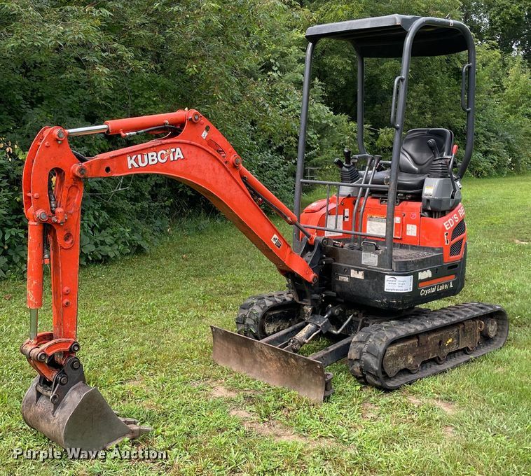 image for item DL3960 2015 Kubota U17  mini excavator