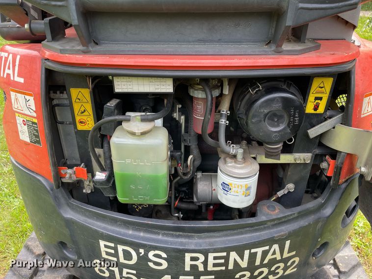 image for item DL3960 2015 Kubota U17  mini excavator