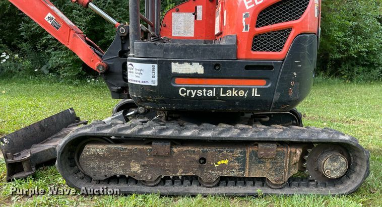 image for item DL3960 2015 Kubota U17  mini excavator