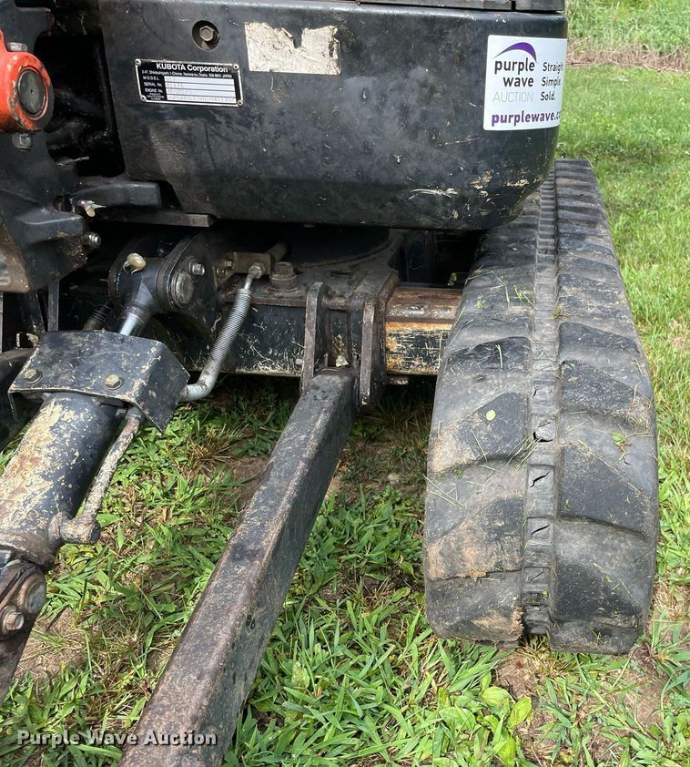 image for item DL3960 2015 Kubota U17  mini excavator