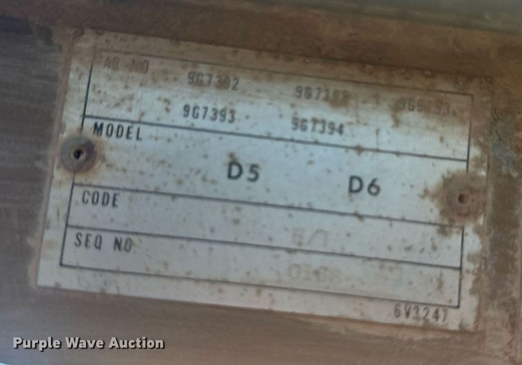 image for item DM2599 1980 Caterpillar D5B  dozer