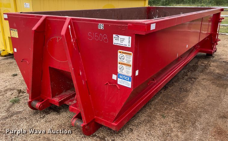 image for item DN4733 2020 Custom Manufacturing, Inc. RO1615B  roll-off container