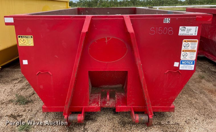 image for item DN4733 2020 Custom Manufacturing, Inc. RO1615B  roll-off container