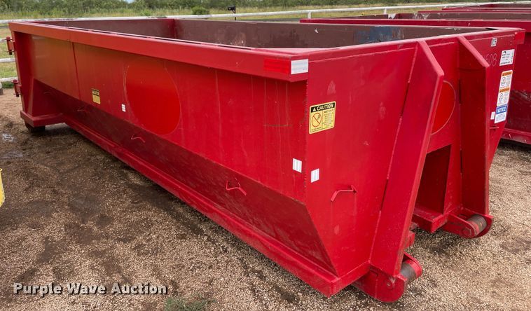 image for item DN4733 2020 Custom Manufacturing, Inc. RO1615B  roll-off container