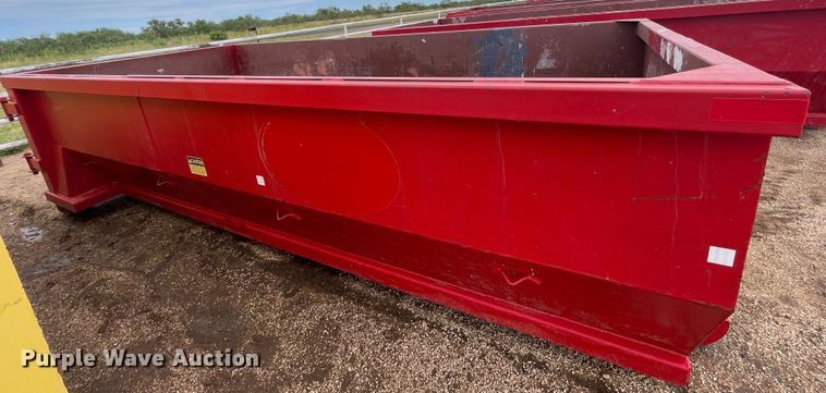 image for item DN4733 2020 Custom Manufacturing, Inc. RO1615B  roll-off container