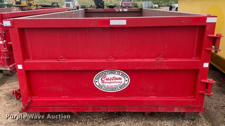 image for item DN4733 2020 Custom Manufacturing, Inc. RO1615B  roll-off container