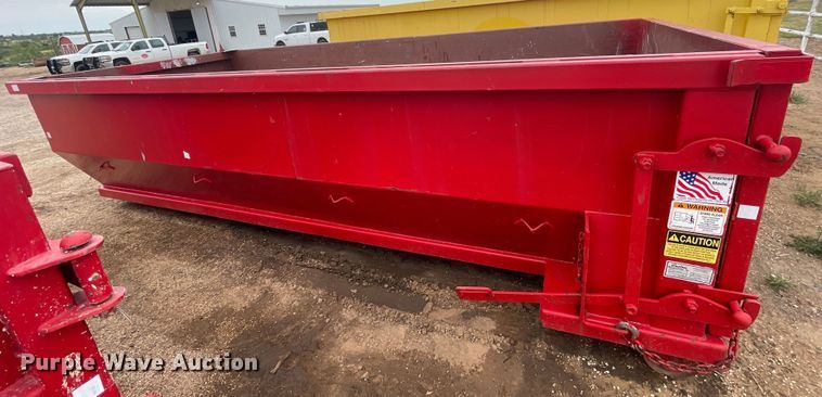 image for item DN4733 2020 Custom Manufacturing, Inc. RO1615B  roll-off container