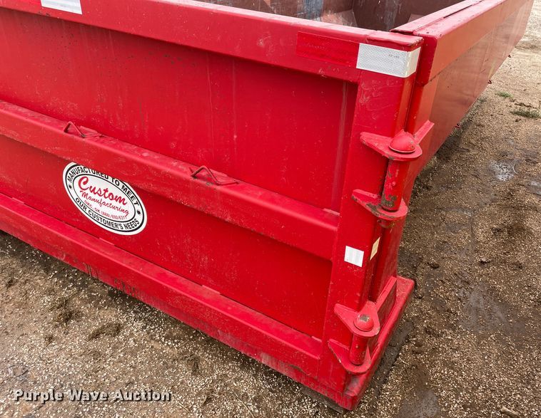 image for item DN4733 2020 Custom Manufacturing, Inc. RO1615B  roll-off container