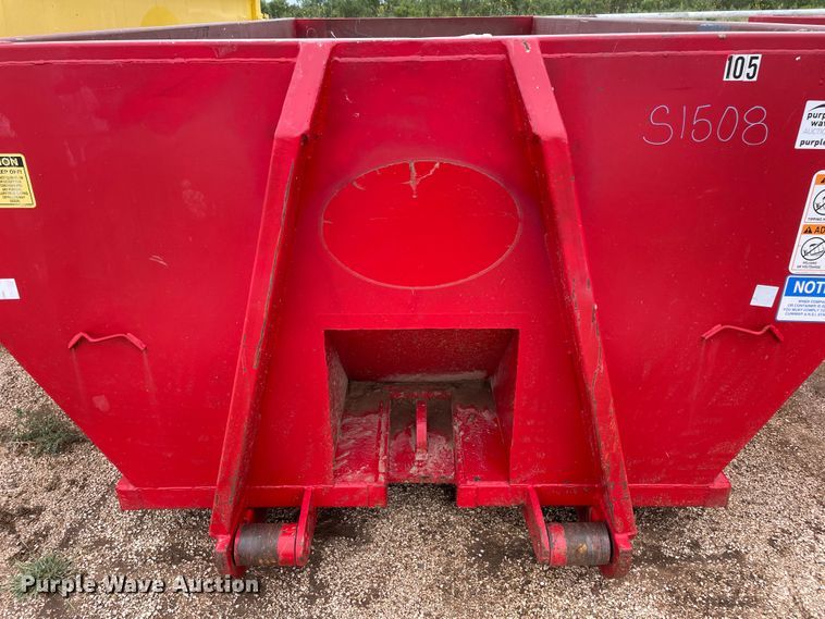 image for item DN4733 2020 Custom Manufacturing, Inc. RO1615B  roll-off container