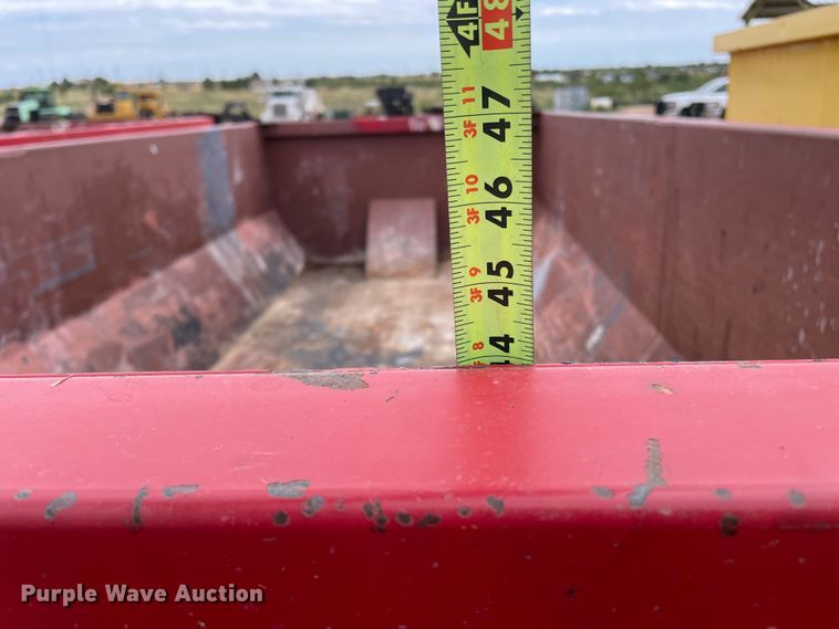 image for item DN4733 2020 Custom Manufacturing, Inc. RO1615B  roll-off container