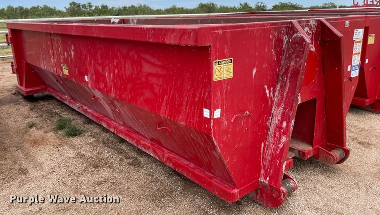 image for item DN4734 2020 Custom Manufacturing, Inc. RO1615B  roll-off container