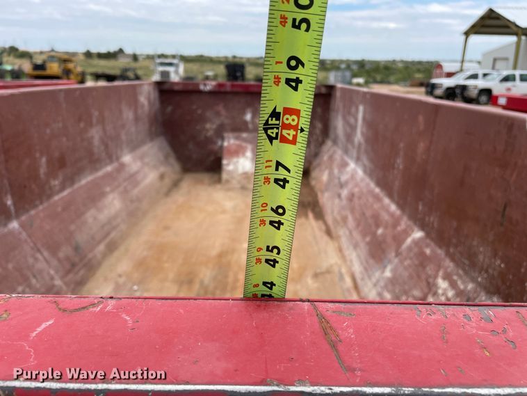 image for item DN4734 2020 Custom Manufacturing, Inc. RO1615B  roll-off container