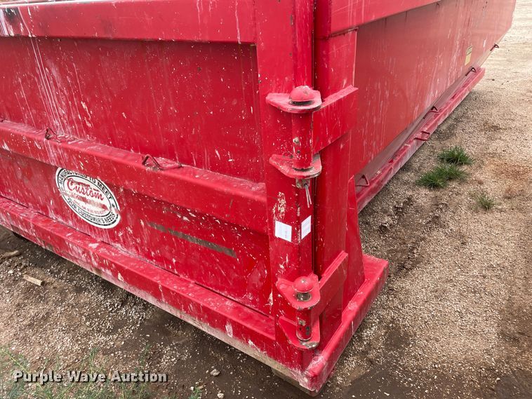 image for item DN4734 2020 Custom Manufacturing, Inc. RO1615B  roll-off container