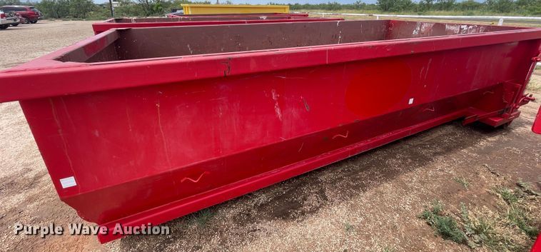 image for item DN4735 2020 Custom Manufacturing, Inc. RO1615B  roll-off container