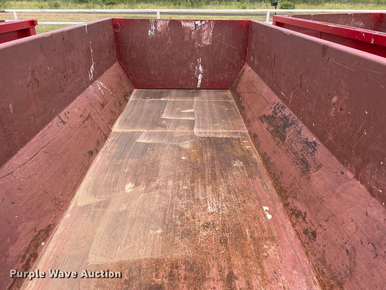 image for item DN4735 2020 Custom Manufacturing, Inc. RO1615B  roll-off container