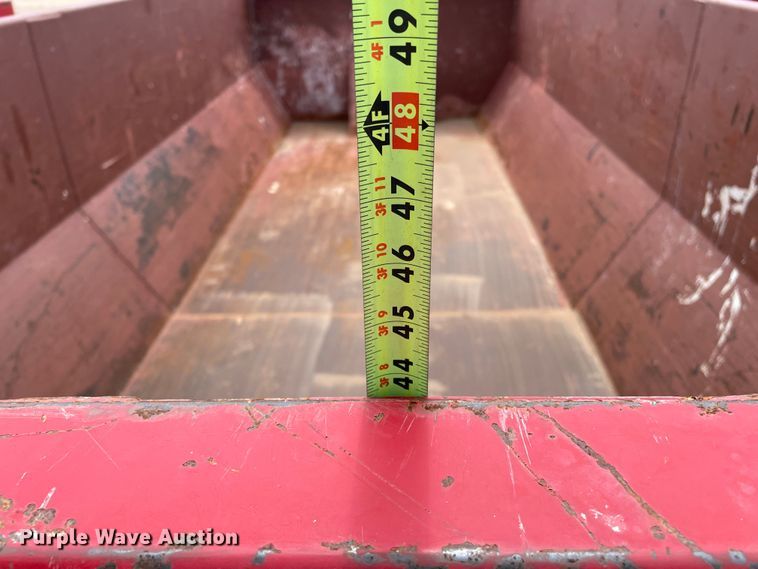 image for item DN4735 2020 Custom Manufacturing, Inc. RO1615B  roll-off container