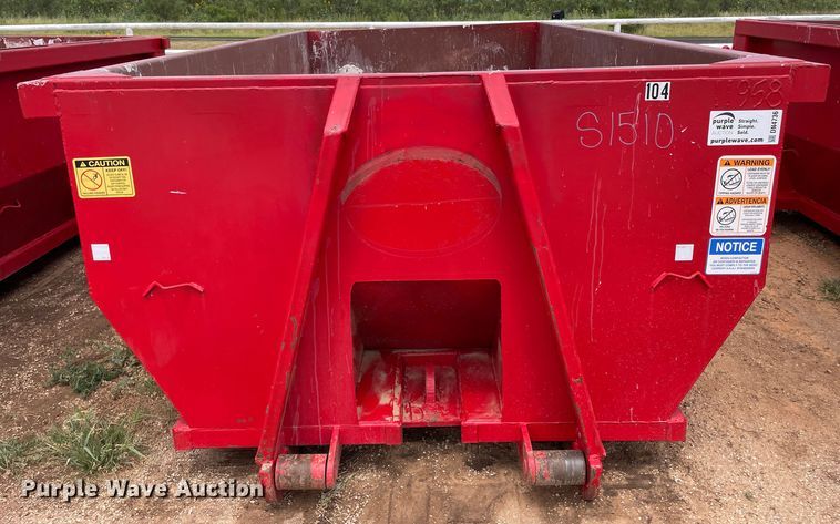 image for item DN4736 2020 Custom Manufacturing, Inc. RO1615B  roll-off container