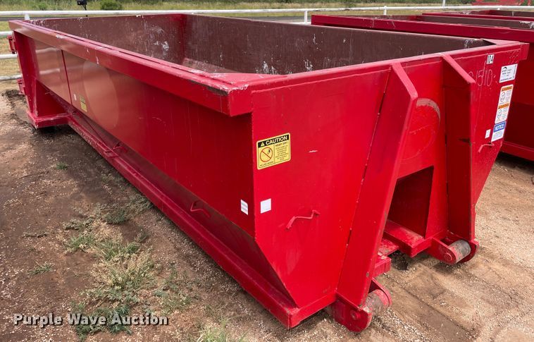 image for item DN4736 2020 Custom Manufacturing, Inc. RO1615B  roll-off container