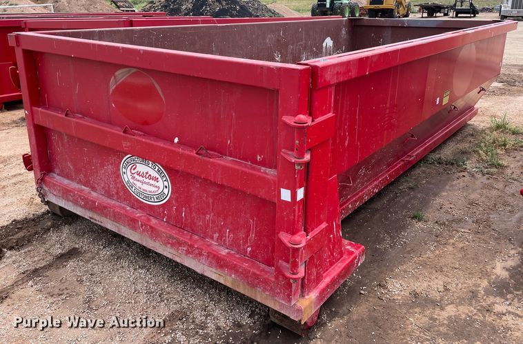 image for item DN4736 2020 Custom Manufacturing, Inc. RO1615B  roll-off container