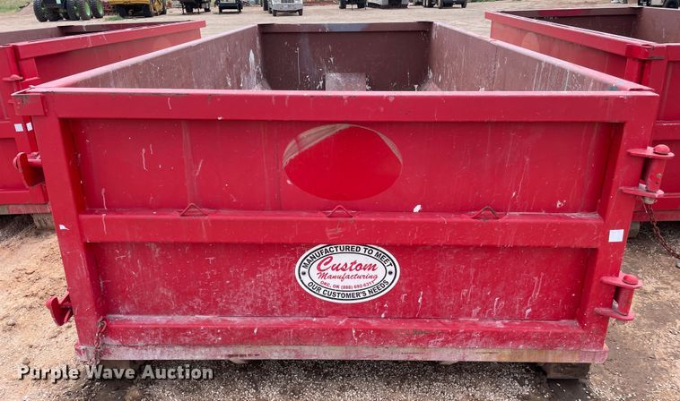 image for item DN4736 2020 Custom Manufacturing, Inc. RO1615B  roll-off container