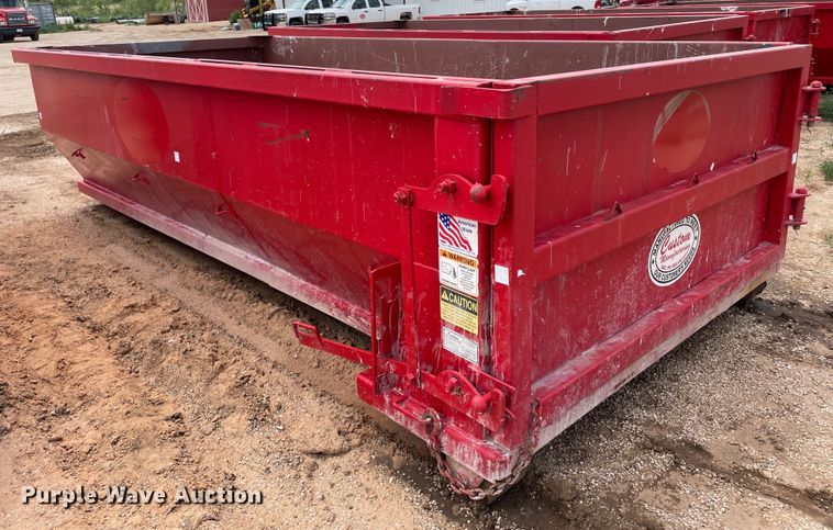 image for item DN4736 2020 Custom Manufacturing, Inc. RO1615B  roll-off container