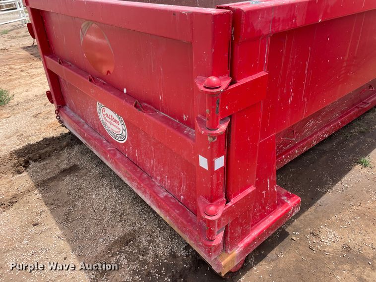 image for item DN4736 2020 Custom Manufacturing, Inc. RO1615B  roll-off container