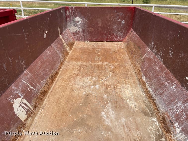 image for item DN4736 2020 Custom Manufacturing, Inc. RO1615B  roll-off container