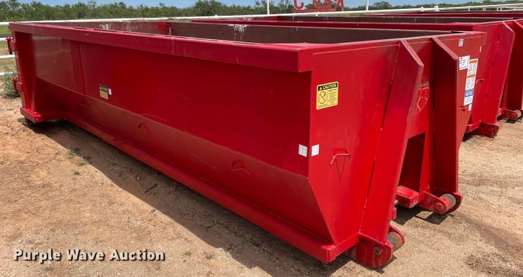 image for item DN4737 2020 Custom Manufacturing, Inc. RO1615B  roll-off container