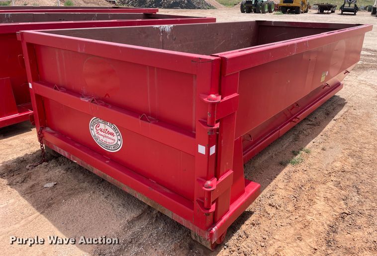image for item DN4737 2020 Custom Manufacturing, Inc. RO1615B  roll-off container