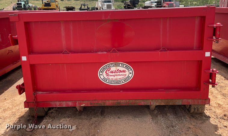 image for item DN4737 2020 Custom Manufacturing, Inc. RO1615B  roll-off container
