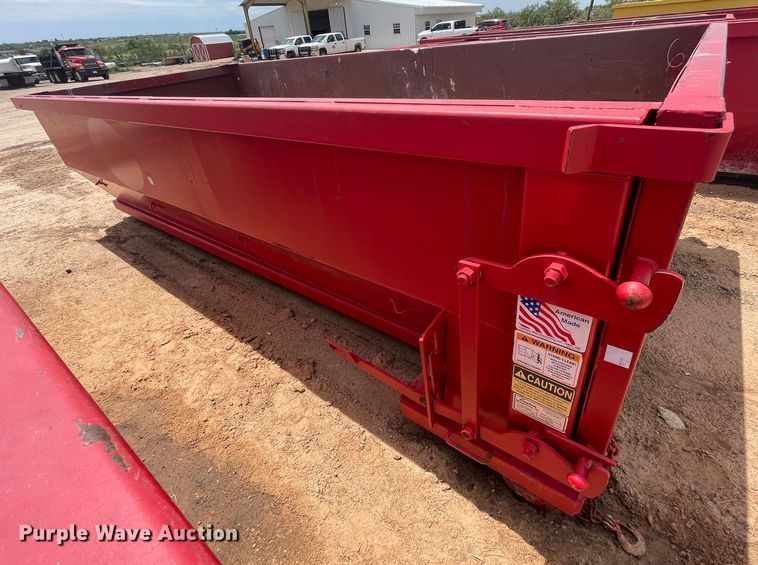 image for item DN4737 2020 Custom Manufacturing, Inc. RO1615B  roll-off container