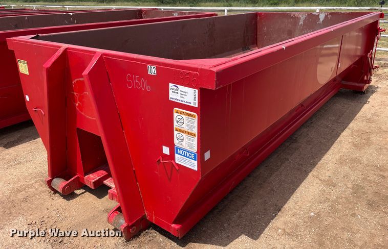 image for item DN4738 2020 Custom Manufacturing, Inc.  roll-off container