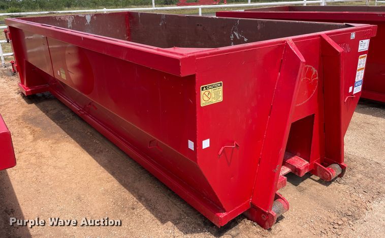image for item DN4738 2020 Custom Manufacturing, Inc.  roll-off container