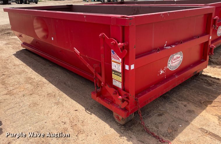 image for item DN4738 2020 Custom Manufacturing, Inc.  roll-off container