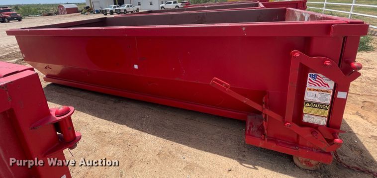 image for item DN4738 2020 Custom Manufacturing, Inc.  roll-off container