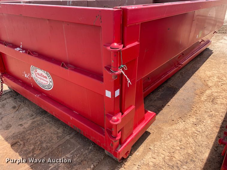 image for item DN4738 2020 Custom Manufacturing, Inc.  roll-off container